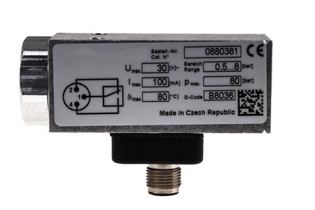 136-6276 RS Pro Pressure Switch, M12 x 1 0.5bar to 8 bar