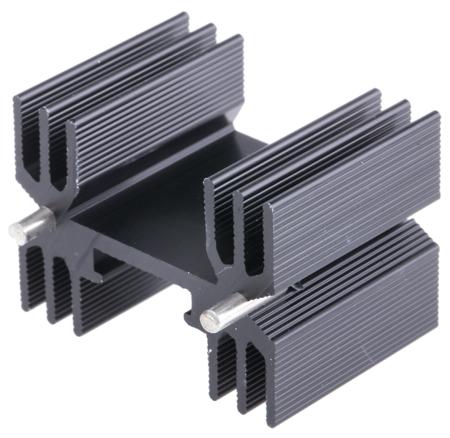 234-2356 RS PRO Heatsink, 9°C/W, 25 x 35 x 25mm, Clip