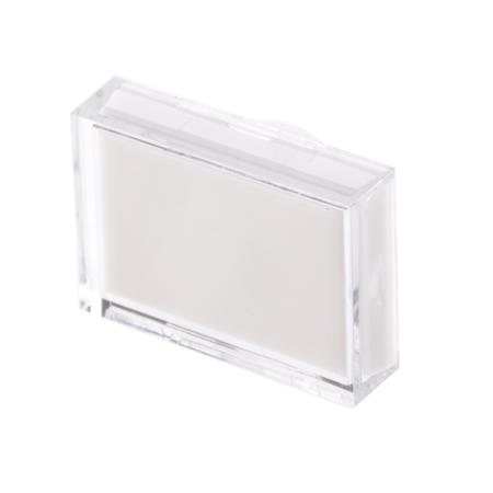 745-2528 RS PRO White Rectangular Push Button Lens for Use with ADA16 Series