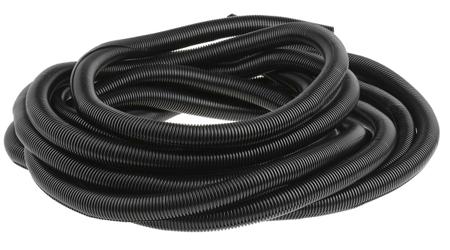 755-9026 RS Pro CR Plastic Flexible, Split Conduit Black 25mm 10m