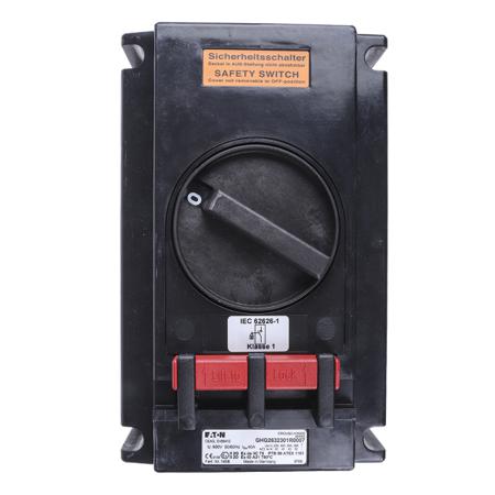 GHG2632301R0007 Eaton GHG 262 Series Safety Limit Switch, NO/NC, IP66, 4P, Polyester Housing, 690V ac Max, 40A Max
