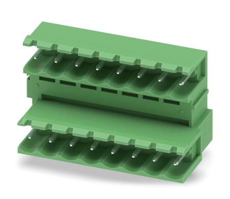 1840052 Phoenix Contact, 5.08mm Pitch, MDSTB 2.5/ 8-G-5.08, 8 Way, Pluggable Terminal Block, Header, Solder Termination,