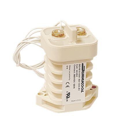 DEVR10-5071-S8-1012-R1-1 Durakool DEVR10 Contactor, 12 V dc Coil, 1-Pole, 100 A, 5.54 W, NO, 1 kV dc