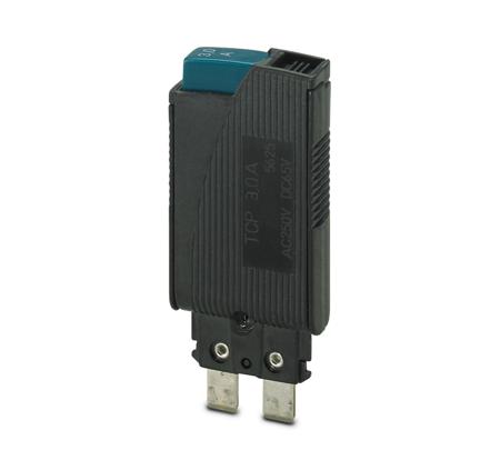 0712233 Phoenix Contact Thermal Circuit Breaker - TCP 250V Voltage Rating DIN Rail Mount, 3A Current Rating
