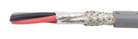 77214 SL005 Alpha Wire Ecogen Ecocable Control Cable, 3 Cores, 0.81 mm² 18 AWG, Screened, 30 m, Grey Modified Polyphenylene Ether