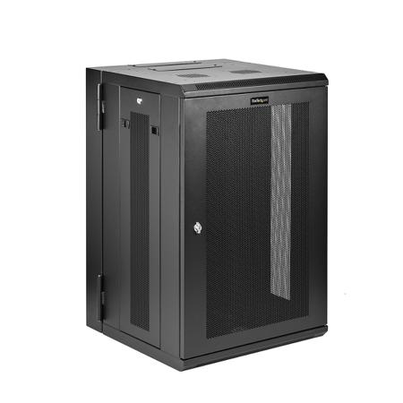 RK1820WALHM StarTech.com Black 18U Server Rack , 610 x 904 x 551mm