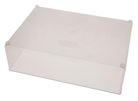 105576 RS Pro 12 Cell Transparent PP Compartment Box, 47mm x 109mm x 157mm