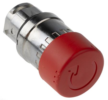 ZB4BS834 Schneider Electric Harmony XB4 Series, Twist Release, Emergency Stop Push Button Head
