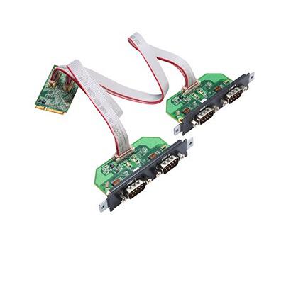 CP-114N-T MOXA 4 Port Mini PCI RS232, RS422, RS485 Serial Card, CP-114NSeries