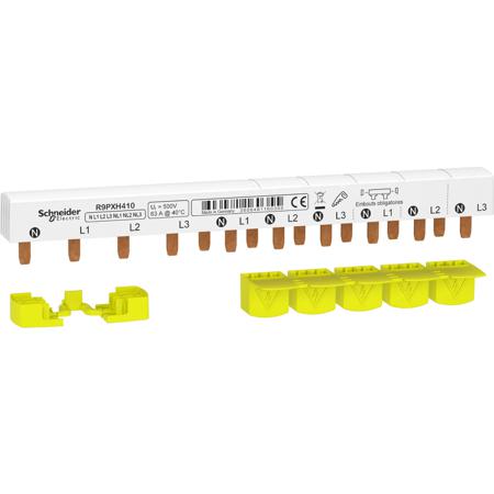 R9PXH410 Resi9 Busbar, 230V ac, 18mm Pitch