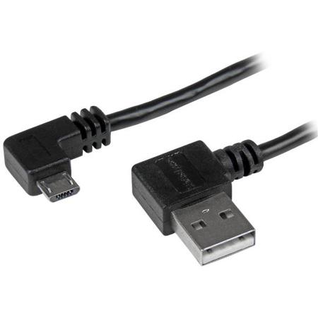 USB2AUB2RA2M StarTech.com USB 2.0, Male USB A to Male Micro USB B, 480Mbps, 2m