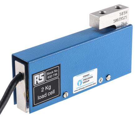 505H-0002-F070 Tedea Huntleigh Single Point Load Cell, 2kg Range, Compression Measure