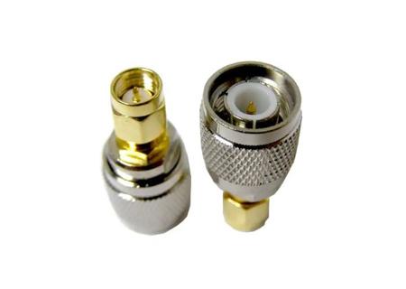 ADP-SMAM-TNCM RF Solutions Straight 50Ω Adapter SMA Plug to TNC Plug 3GHz