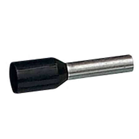 037764 Legrand,  Insulated Ferrule, 8mm Pin Length, Black