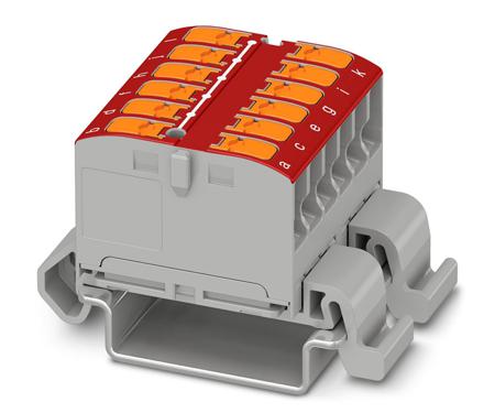 1019534 Phoenix Contact Distribution Block, 12 Way