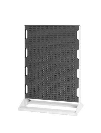16917121-19V Bott Steel Louvre Panel Storage Unit, 550mm x 1000mm x 1450mm, Anthracite Grey