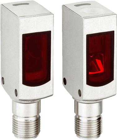 WSE4SL-3P1137V Through Beam Photoelectric Sensor, Miniature Sensor, 60 m Detection Range