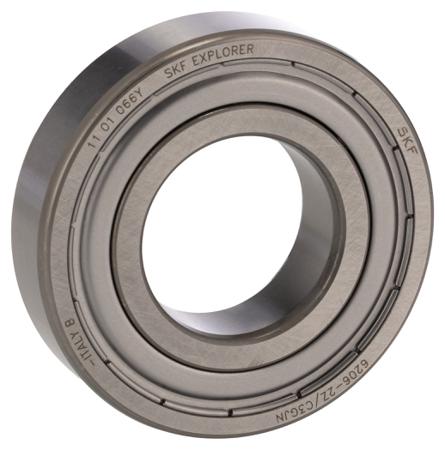6206-2Z-C3GJN SKF Ball Bearing - 30mm I.D, 62mm O.D