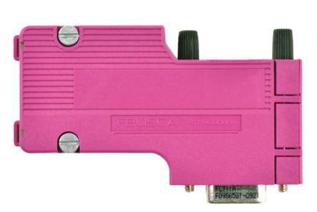 FBUSCA FCT - A MOLEX COMPANY FBUS Series 9 Way Right Angle Screw Terminal D-sub Connector