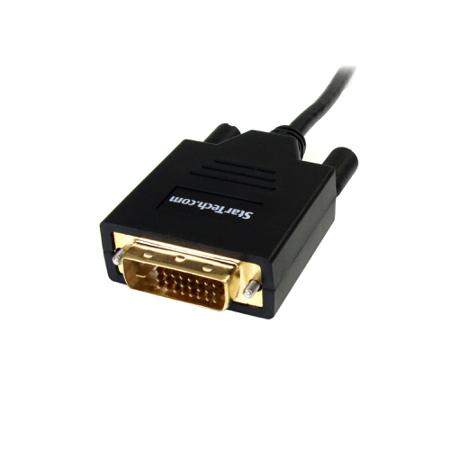 MDP2DVIMM6 StarTech.com Mini DisplayPort to DVI Adapter, 1.8m - 1920 x 1200