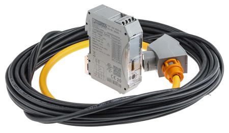 1033483 Phoenix Contact PACT RCP Series Rogowski Coil Current Transformer, 1 A Output, 8.3mm Bore