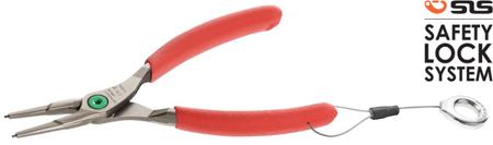 179A.18SLS Facom Circlip Pliers, 185 mm Overall, Straight Tip