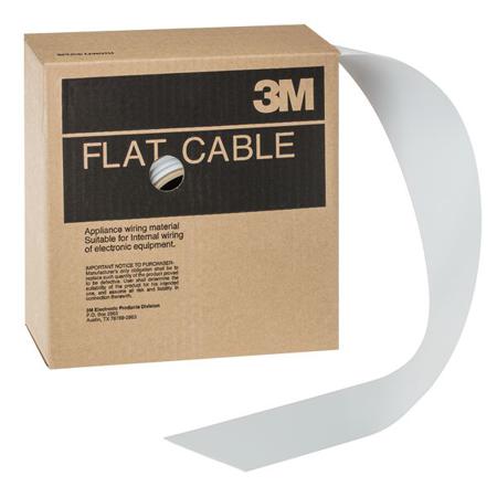 3801-64 3M 3801 Series Flat Ribbon Cable, 64-Way, 1.27mm Pitch, Unterminated to Unterminated