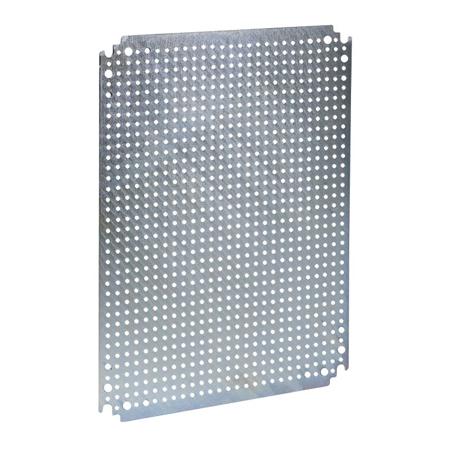 NSYMF33 Schneider Electric PanelSeT Series Perforated Mounting Plate, 300mm H, 300mm W for Use with Enclosures