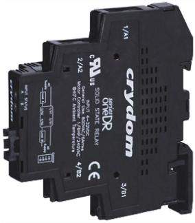 DRD24D06 Sensata Crydom Solid State Interface Relay, 32 V dc Control, 6 A rms Load, DIN Rail Mount
