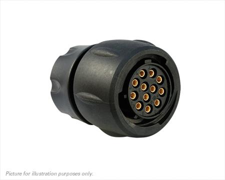 UTS6GN1412S Souriau Sunbank by Eaton Circular Connector, 12 Contacts, Cable, Standard Connector, Socket, Female, IP68, IP69K, UTS