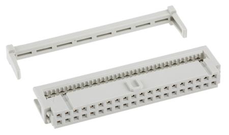09185406813 HARTING 40-Way IDC Connector Socket for Cable Mount, 2-Row