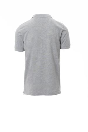 000840-0554-13001-XS Paperwear VENICE MELANGE Grey 10% Polyester, 90% Cotton Polo Shirt, UK- XS, EUR- XS