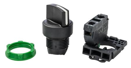 XB5AD41 Schneider Electric Knob Selector Switch - (SPST) 22mm Cutout Diameter 2 Positions