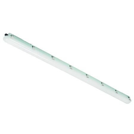 286-505 RS PRO 40 → 80 W Integrated Led Batten Light, 100 → 240 VAC LED Batten, Anti-corrosive, 1.8 m Long, IP65
