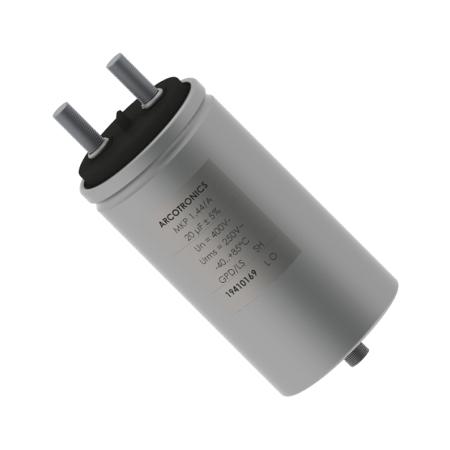 C44ASGP4500ZB0J KEMET C44A Polypropylene Film Capacitor, 1.5 kV dc, 630 V ac, ±5%, 5μF, Screw Mount