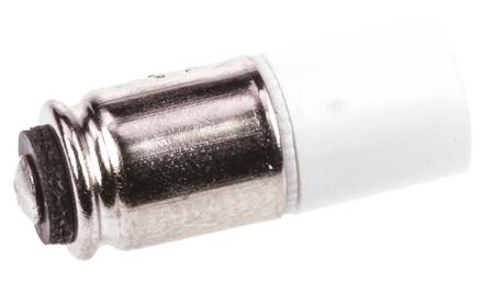 LE-MG-24W LED Reflector Bulb, Midget Groove, White, T-1 3/4 Lamp, 6.2mm dia., 24 V dc