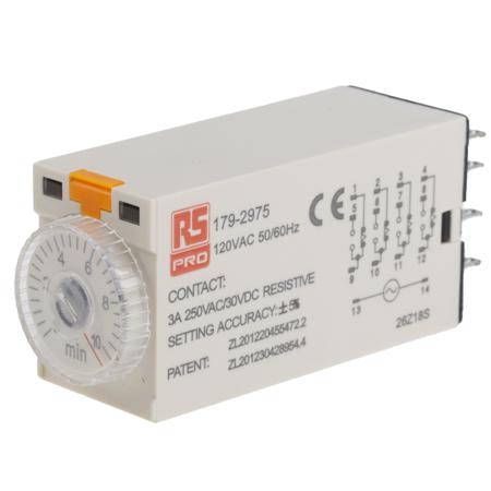 179-2975 Analogue Time Relay. 14 pin 4PCO