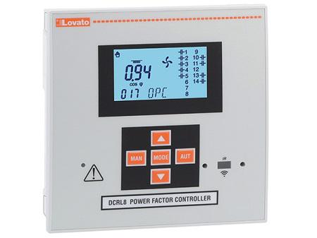 DCRL8 Lovato Current, Temperature, Voltage Monitoring Relay, 3, 3+N Phase, 7PST-NO, SPDT