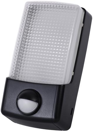 LED88PIRN Timeguard Rectangular LED Bulkhead Light, 5 W, 230 V ac, , Lamp Supplied, IP55