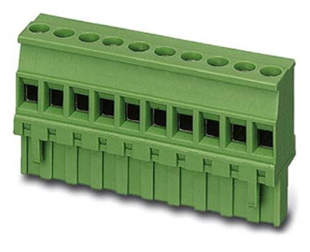 1792139 Phoenix Contact, 5mm Pitch, MVSTBR 2.5/14-ST, 14 Way, , Pluggable Terminal Block, Plug, Cable Mount, Screw Termination,