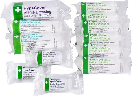 291-918 RS PRO White Wound Dressing , 12 Per Package 240mm