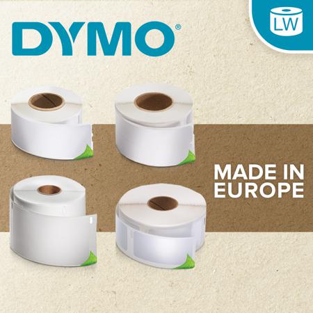 S0722430 DYMO  Black on White Label Printer Tape