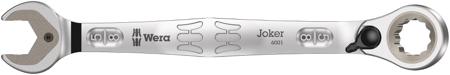 05020080001 Wera 5/8 in Combination Ratchet Spanner, Open End, Ring