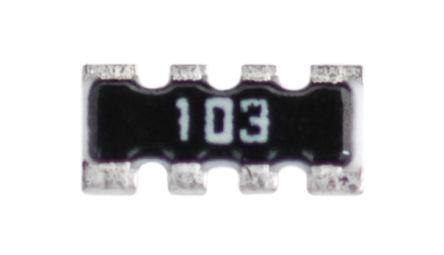 235002414701 Yageo ARC Series 470Ω ±1% Isolated SMT Resistor Array, 4 Resistors 1206 (3216M) package Concave