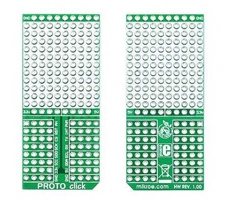 MIKROE-1507 MikroElektronika  Accessory Board for use with mikroBUS Socket