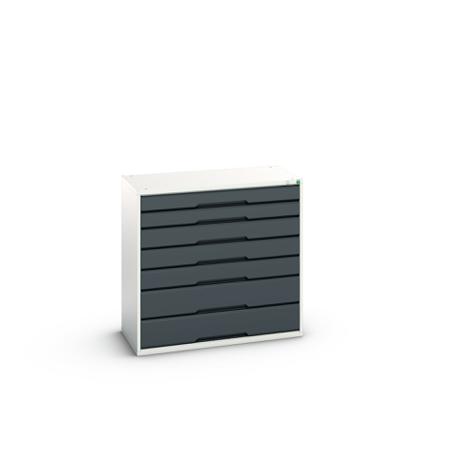 16925249.19 Bott 7 Cabinet, Steel, 1000mm x 1050mm x 550mm, Anthracite Grey, Light Grey