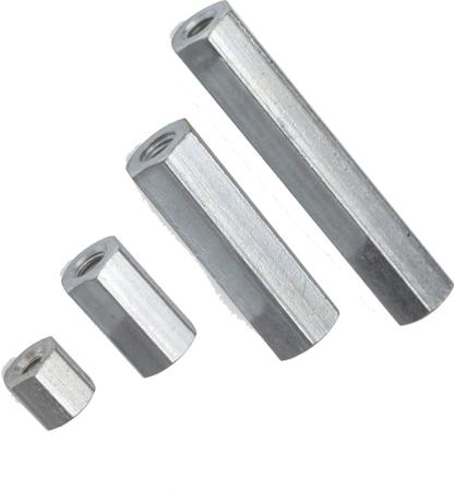970800471 Wurth Elektronik Threaded Standoff, M4 Thread, 80mm Body, Steel, Female/Female