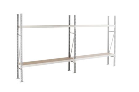 BRRAYOSLD201540D2 Manorga 12 Shelf Storage Rack System Shelving System, 2000mm x 1500mm