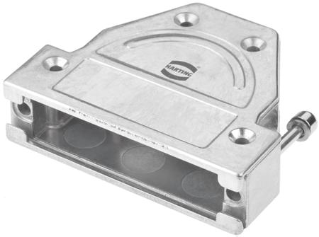 61030012017 HARTING D-sub Series Metal D Sub Backshell, 25 Way