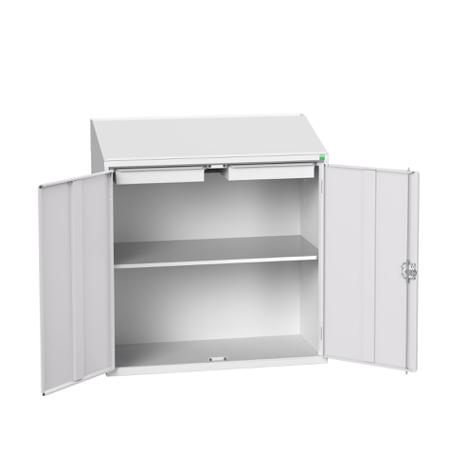 16929212.16 Bott 2 Door, 2 Drawer Sheet Steel Cupboard, 1050 x 550 x 1130mm